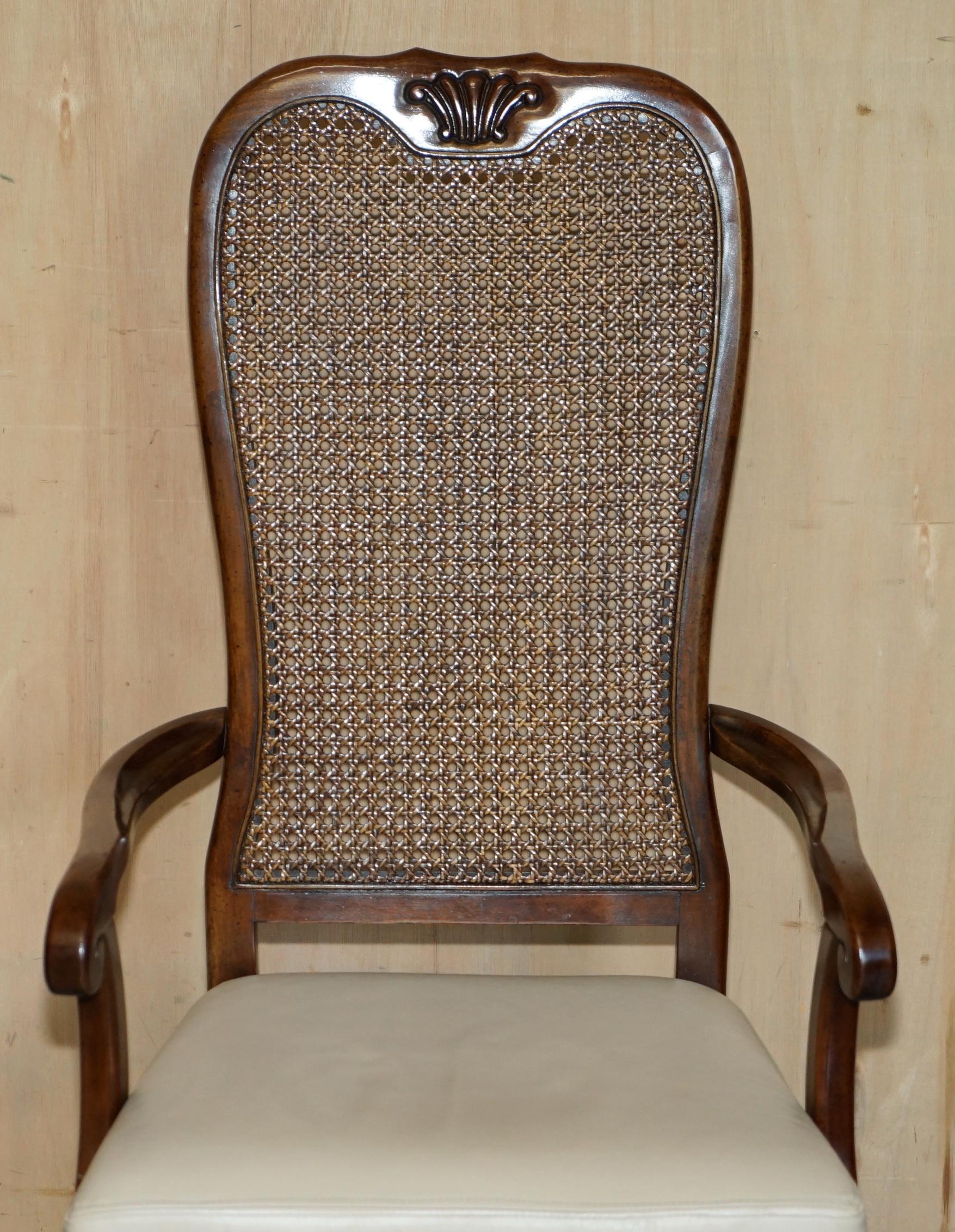 Luigi XIV SEDIA D'UFFICIO DI BORDO FRANCESE IN STILE LOUIS XVI BERGERE CARVER DI VINTAGE in vendita