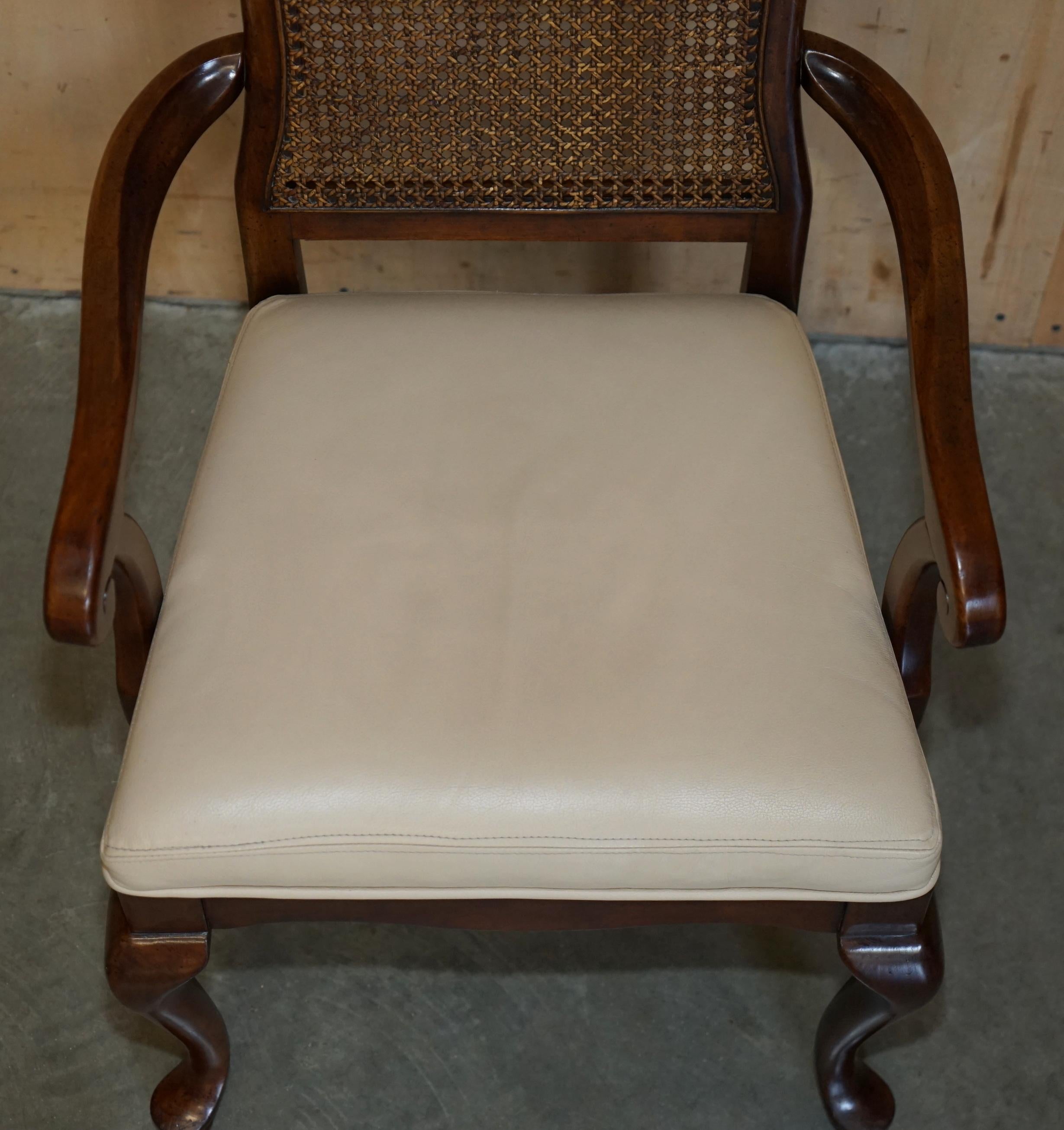Francese SEDIA D'UFFICIO DI BORDO FRANCESE IN STILE LOUIS XVI BERGERE CARVER DI VINTAGE in vendita