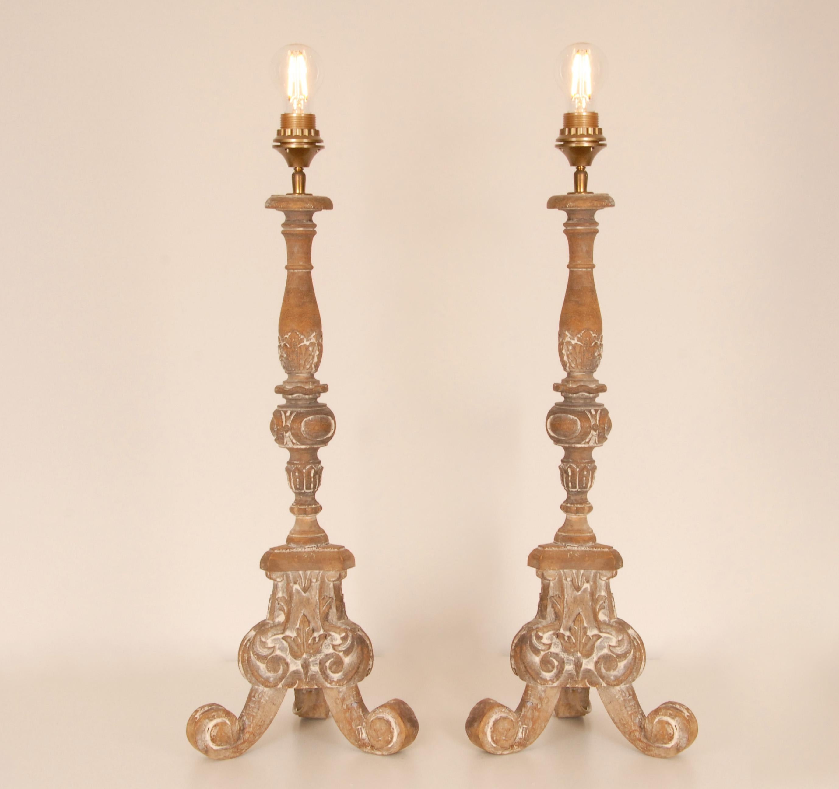 Paire d'abat-jour en lin turquoise Wood Wood Vintage en vente 2