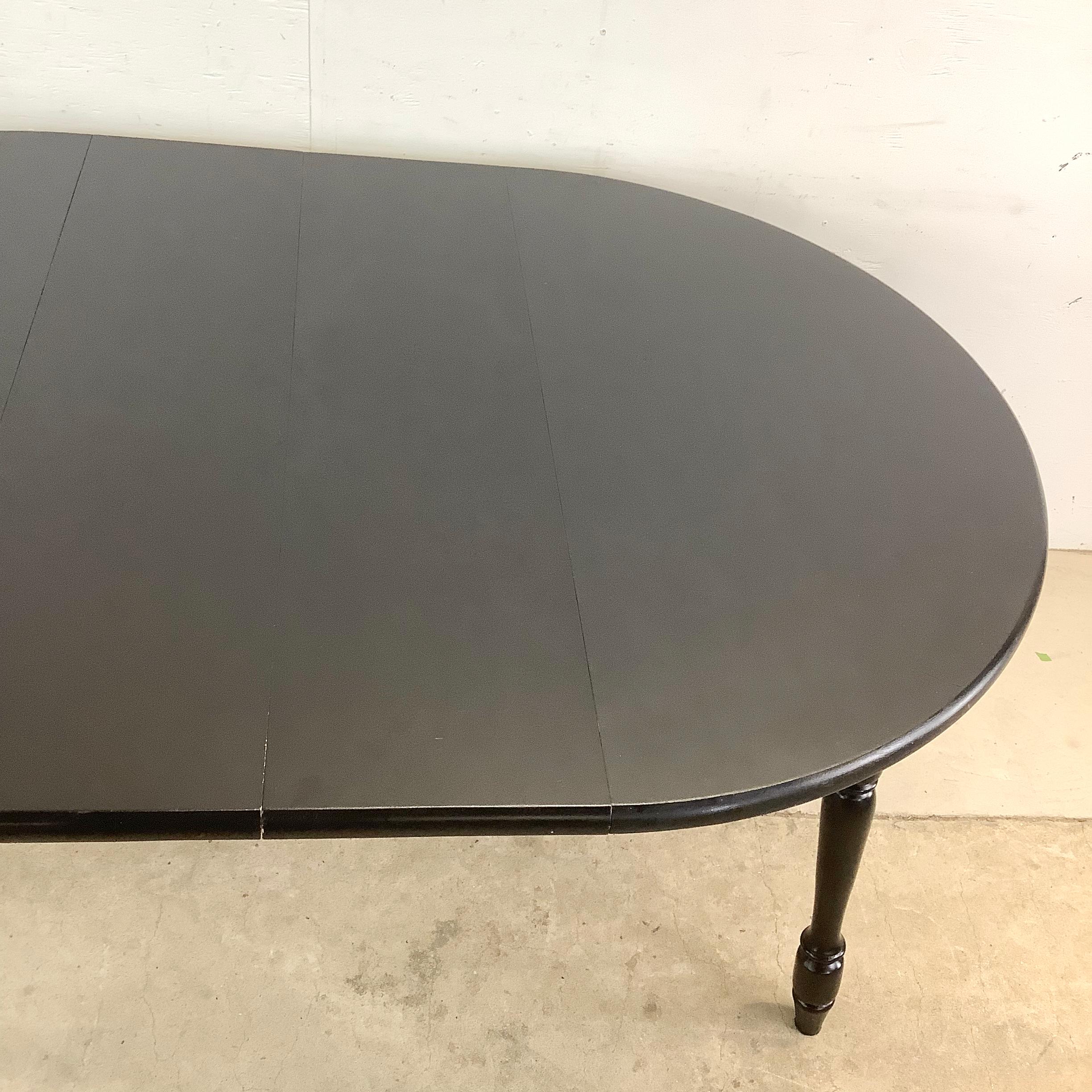 20th Century Vintage French Country Style Dining Table with Leaves