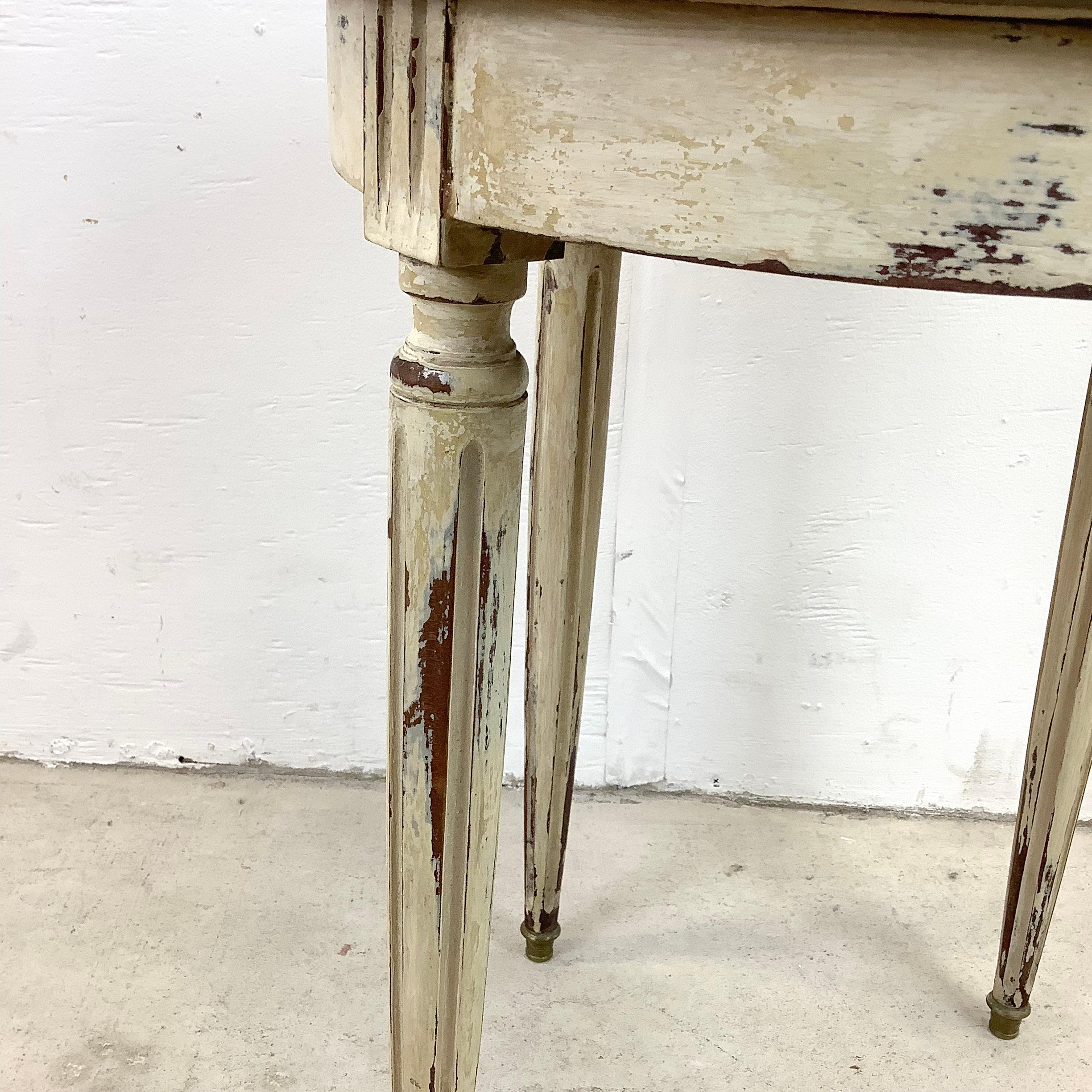 Vintage French Country Style Side Table or Display Table 4