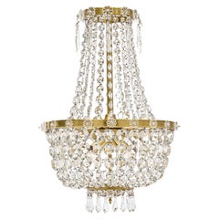 Vintage French Crystal Chandelier