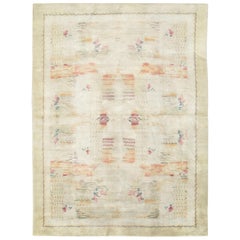 Vintage French Deco Carpet