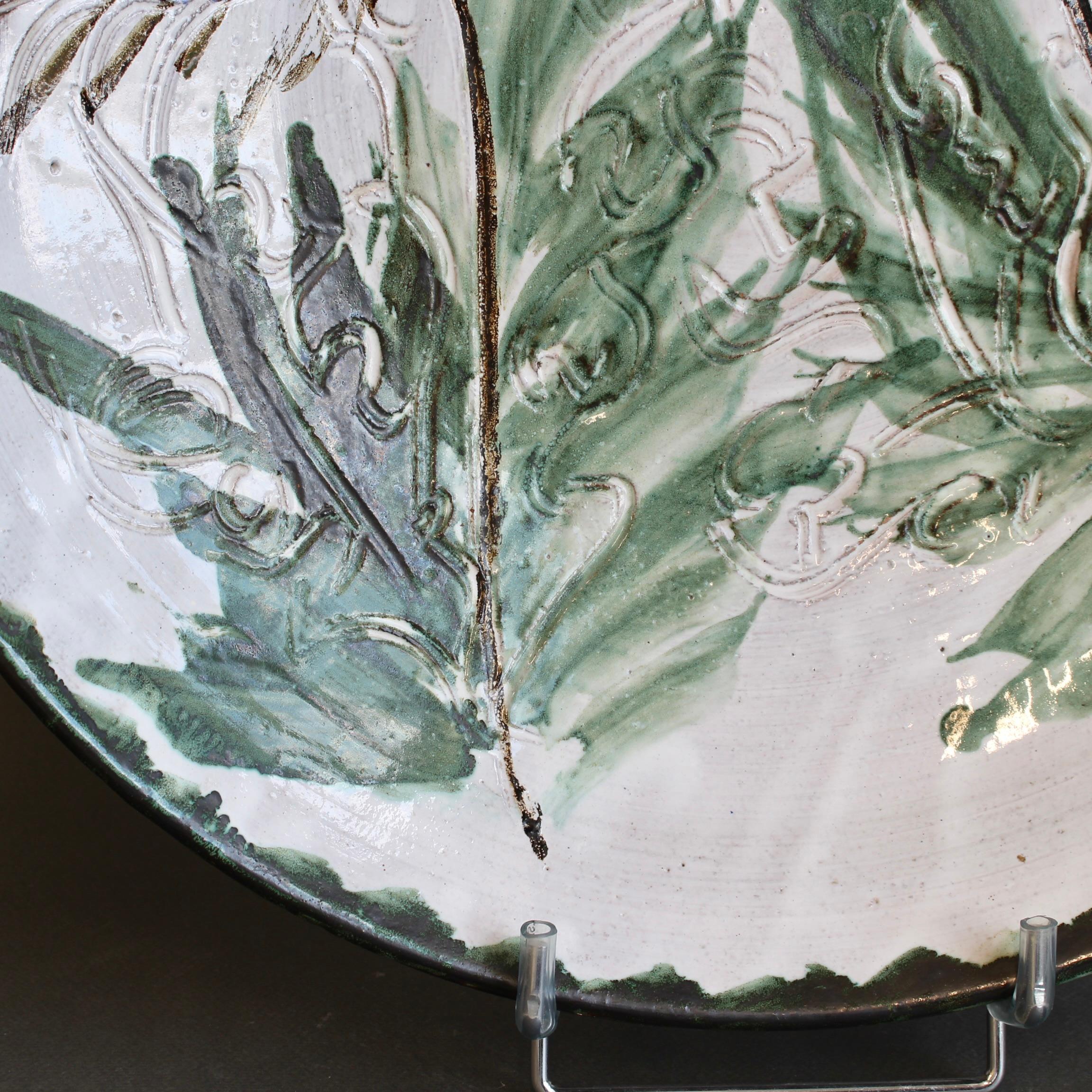 Vintage French Decorative Bowl by Albert Thiry (circa 1970s) - Large For Sale 9