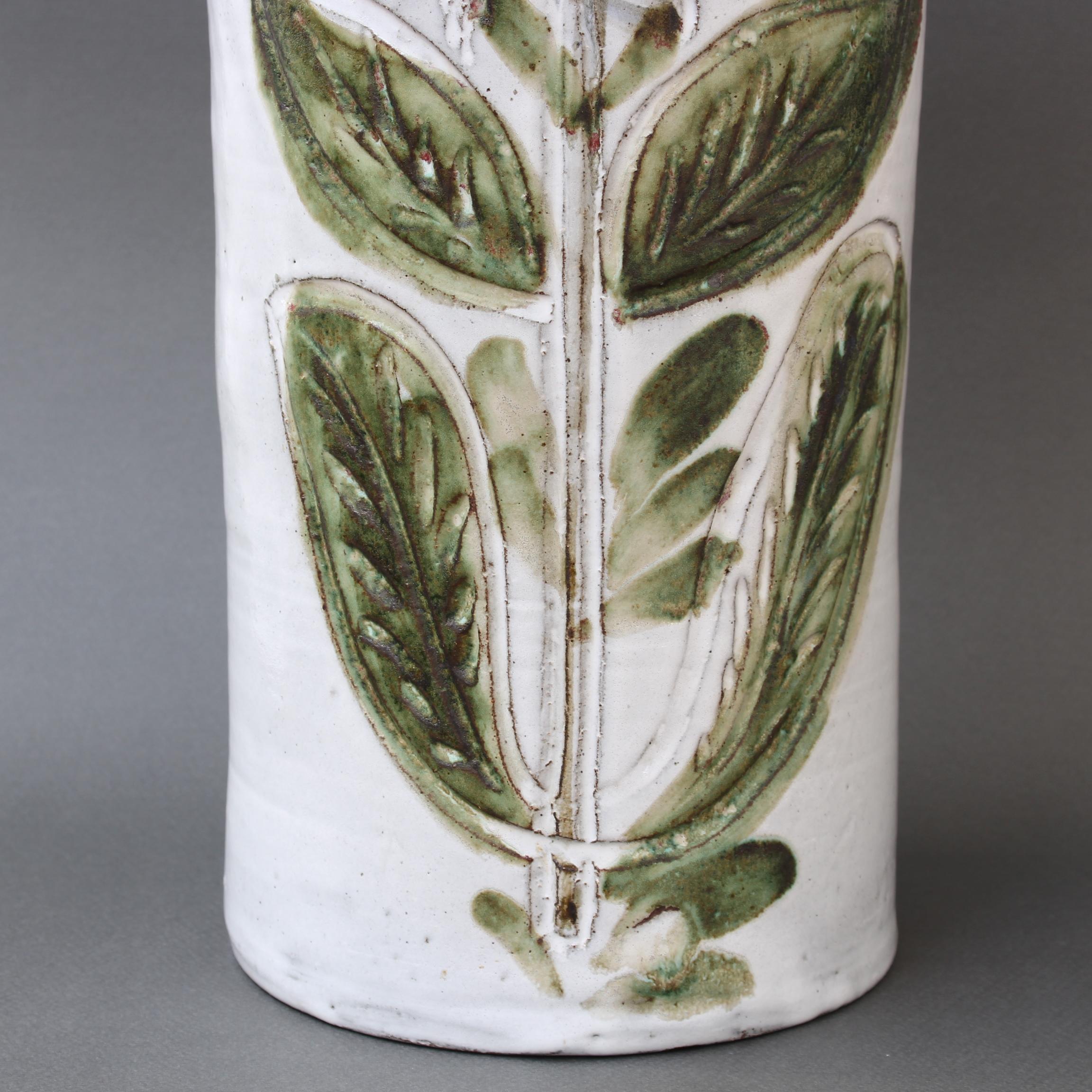 Grand vase décoratif français vintage par Albert Thiry, vers les années 1960 en vente 10