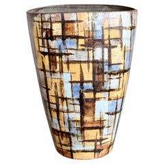 Vintage French Decorative Vase by Alexandre Kostanda (circa 1960s)
