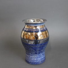 Vintage French Decorative Vase by Georges Pelletier