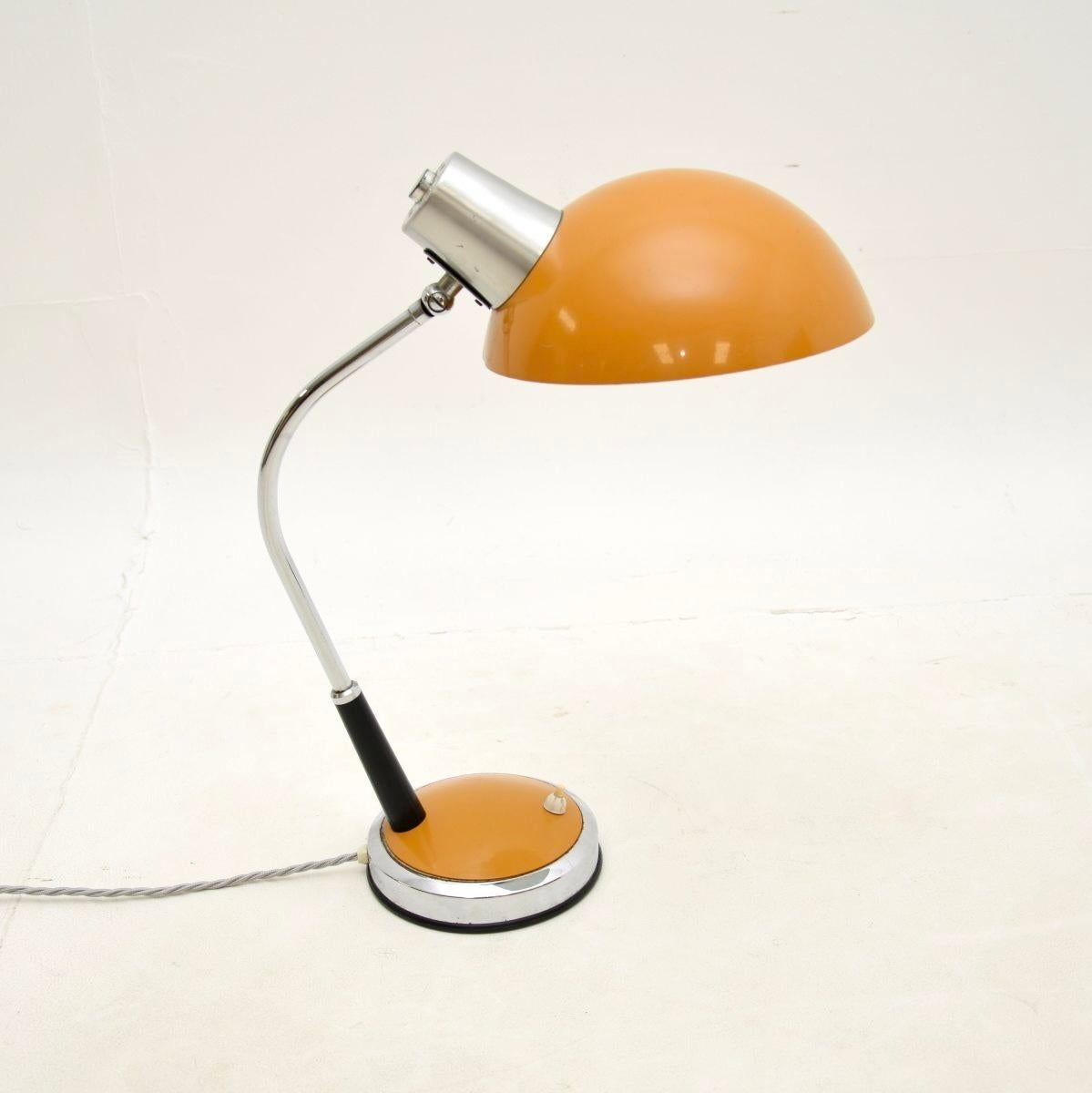 Mid-Century Modern Vintage French Desk Lamp For Sale