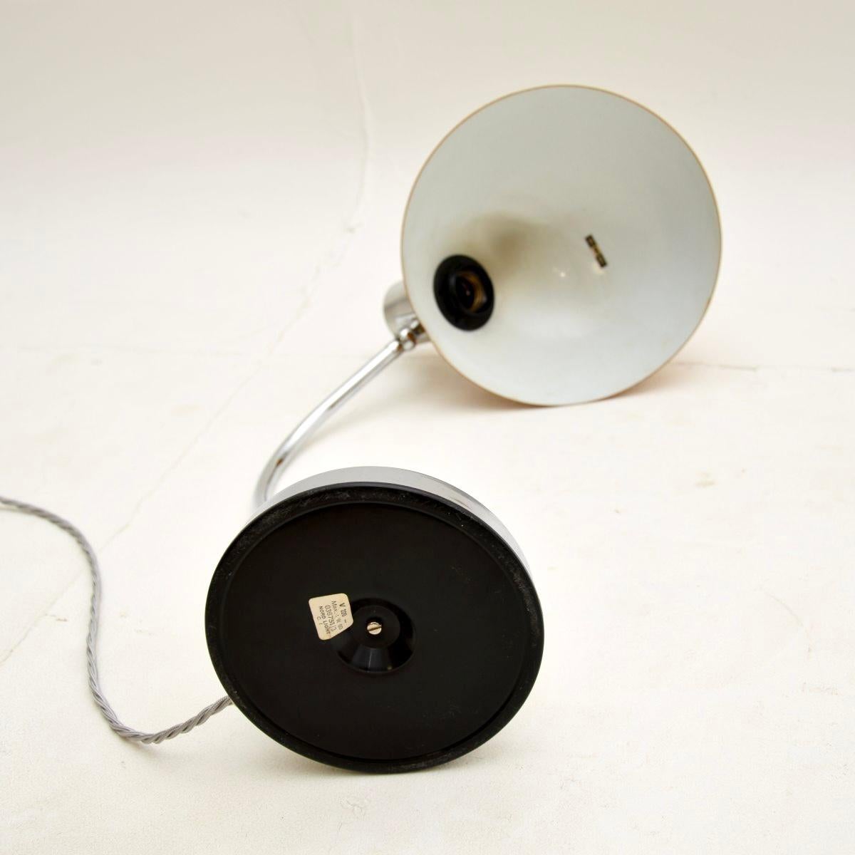 Metal Vintage French Desk Lamp For Sale