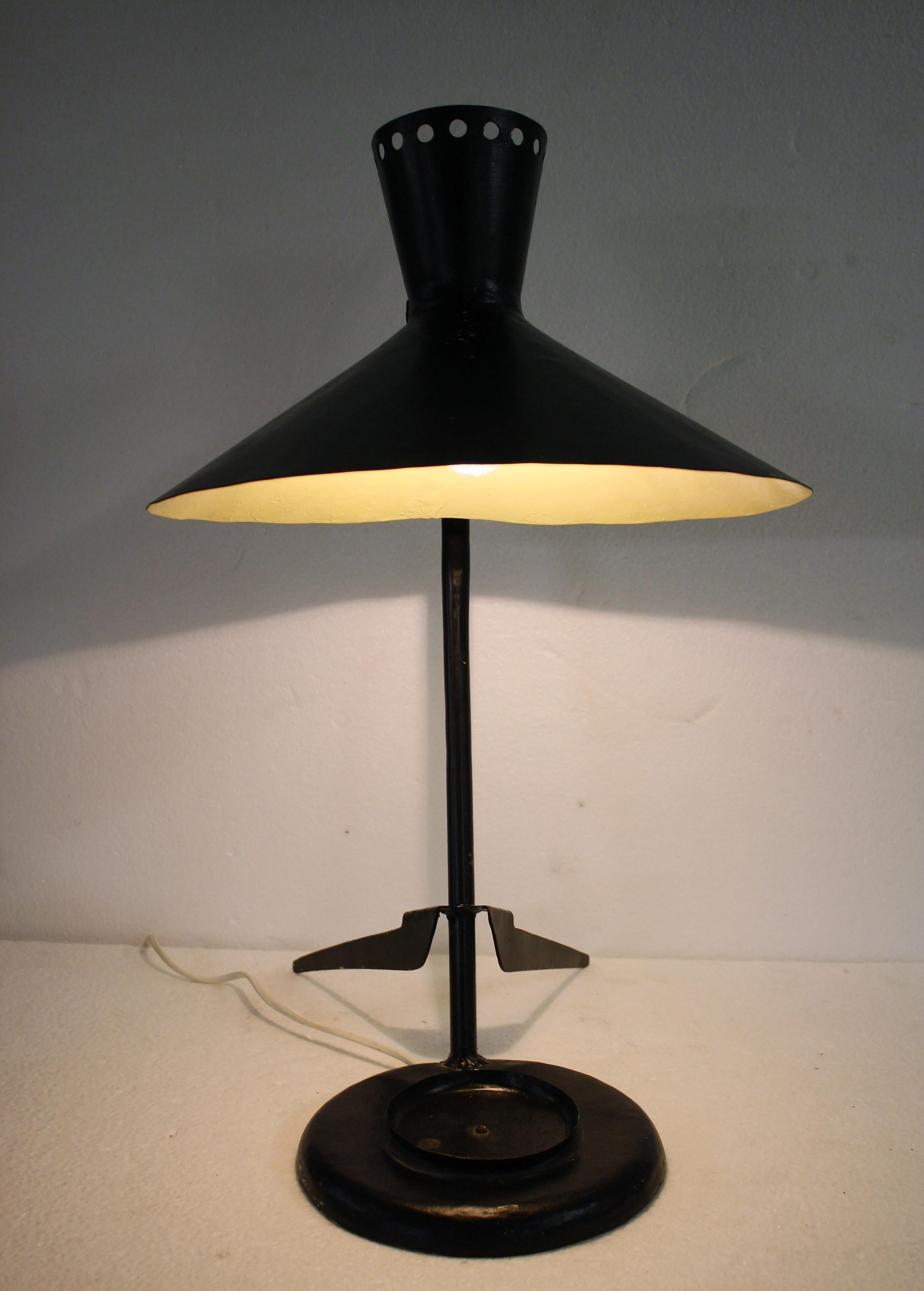 Vintage French Diabolo Desk Lamp, 1950s 10