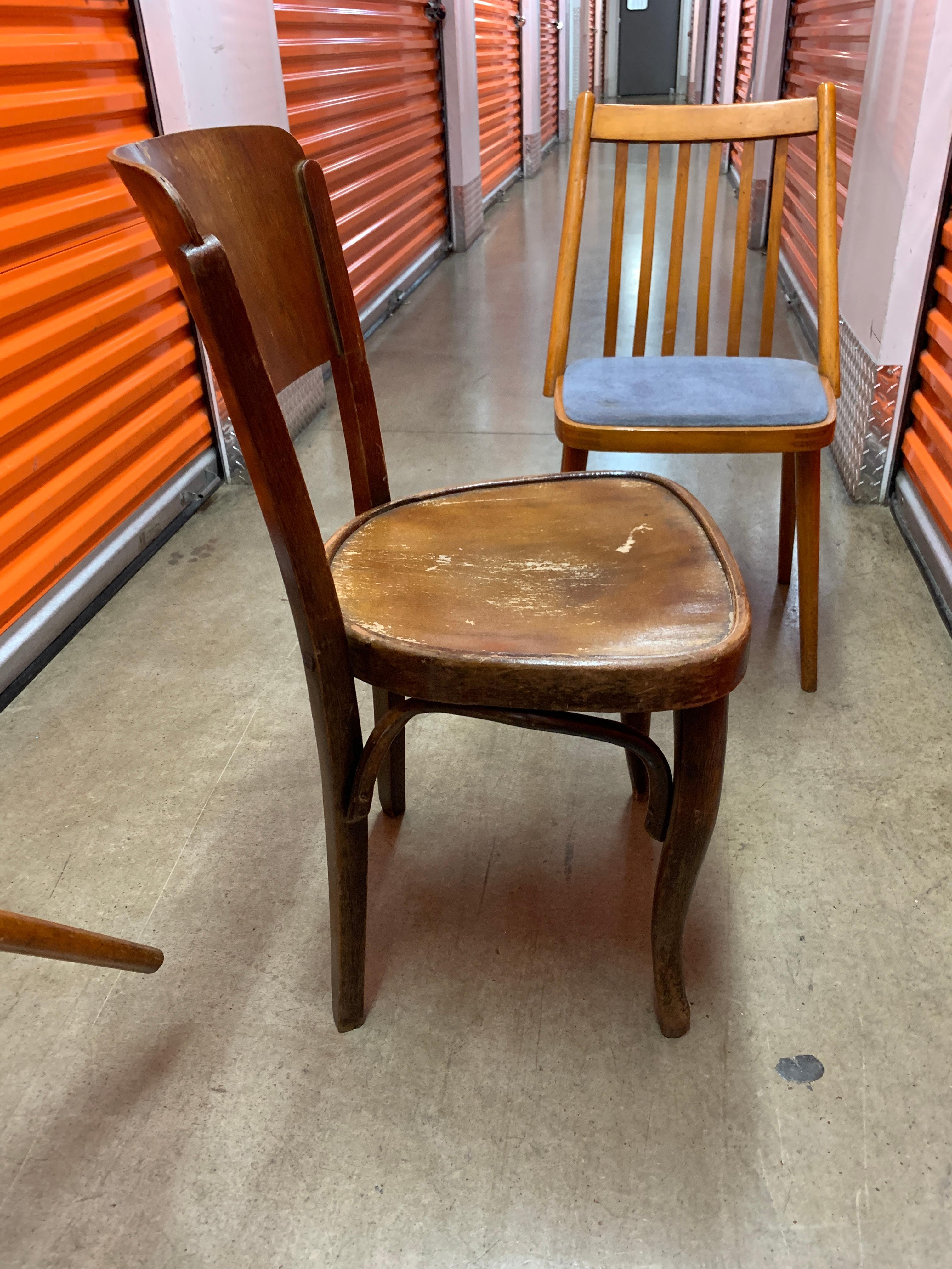 Vintage French Dining Chair In Good Condition In Los Angeles, CA