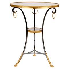 Vintage French Directoire Guéridon Occasional Table