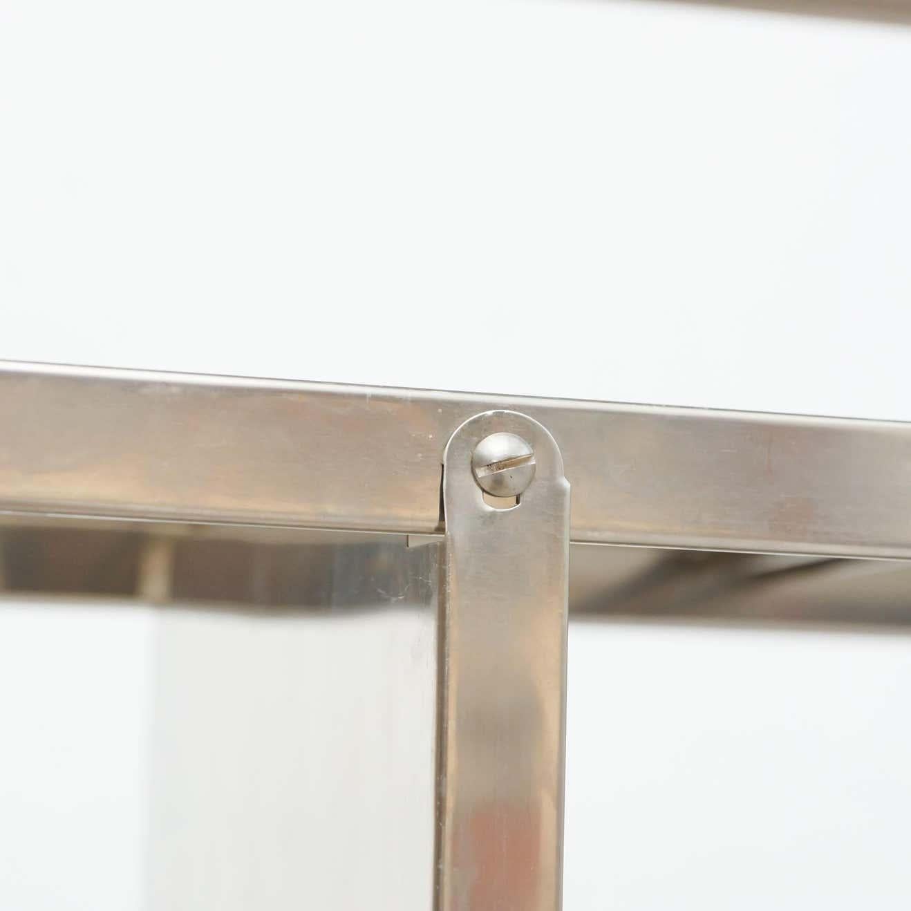 Vintage French Dish Rack in Metal, circa 1990 at 1stDibs