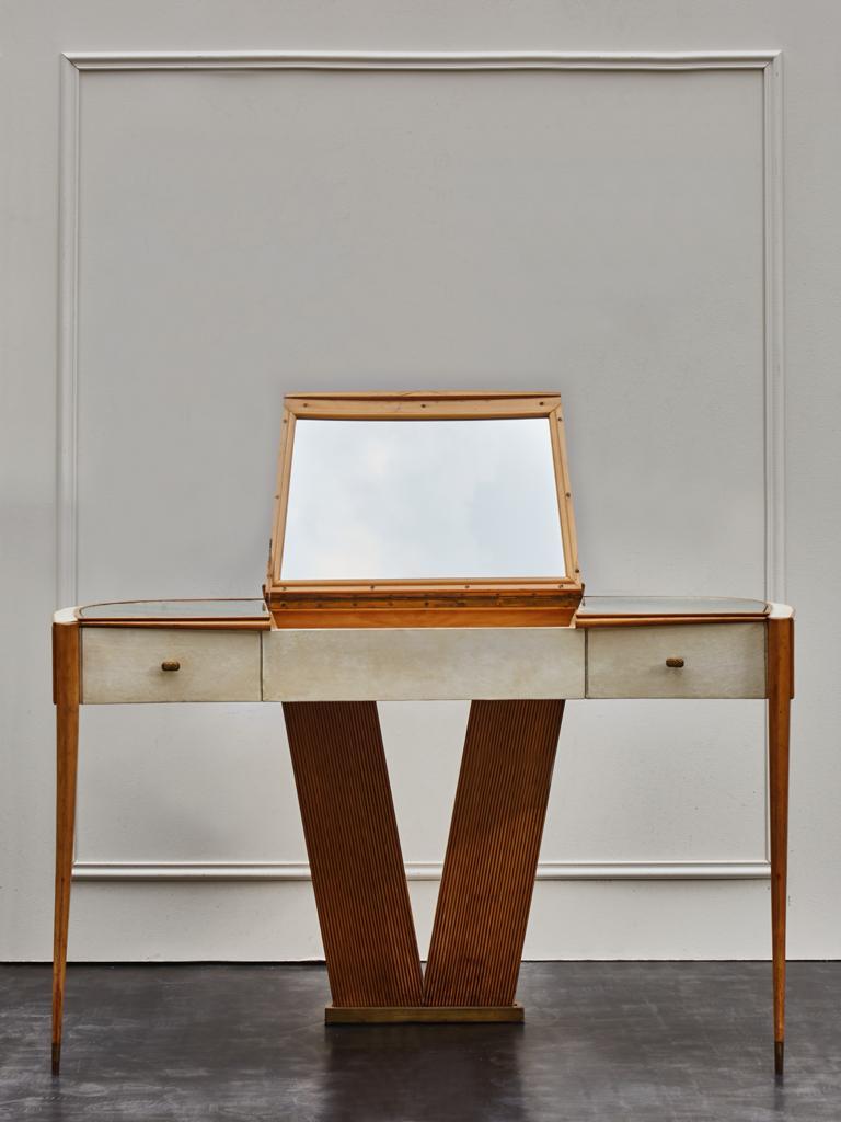 Mid-Century Modern Vintage French Dressing Table