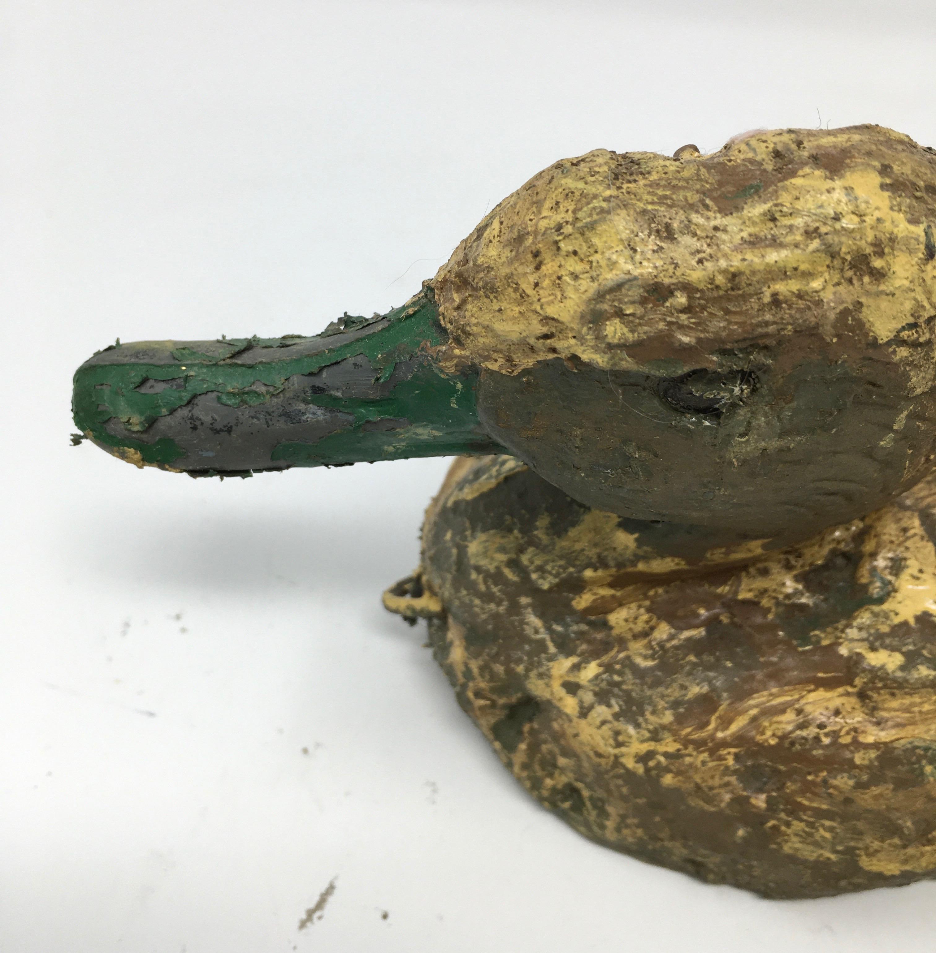 Vintage French Duck Decoy 1