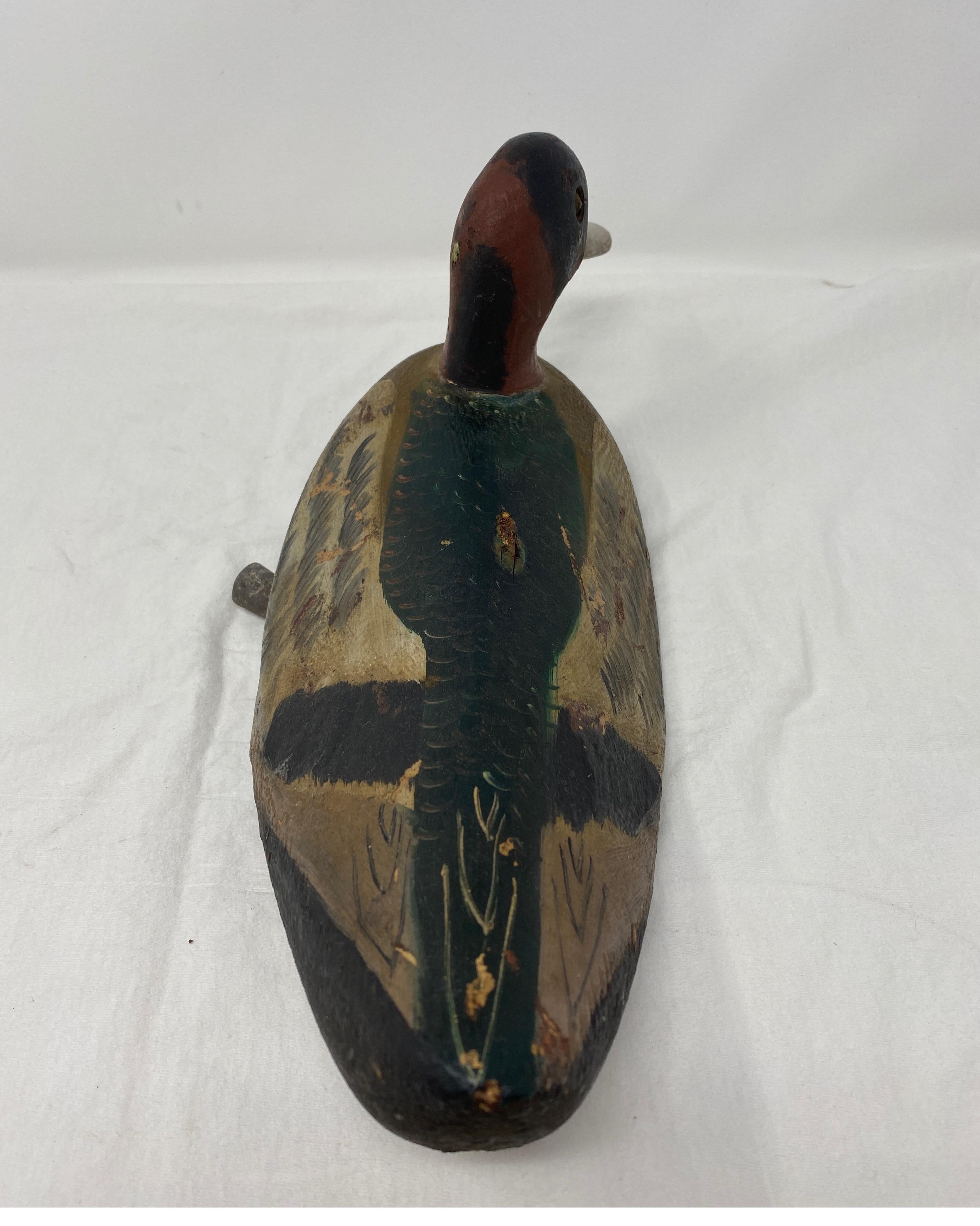 Vintage French Duck Decoy 2