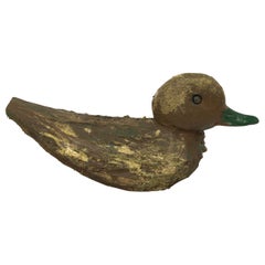 Vintage French Duck Decoy