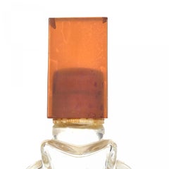 Bottiglia di profumo francese vintage Eau De Fleurs by Lescinskis