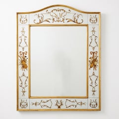 Vintage French Églomisé Mirror