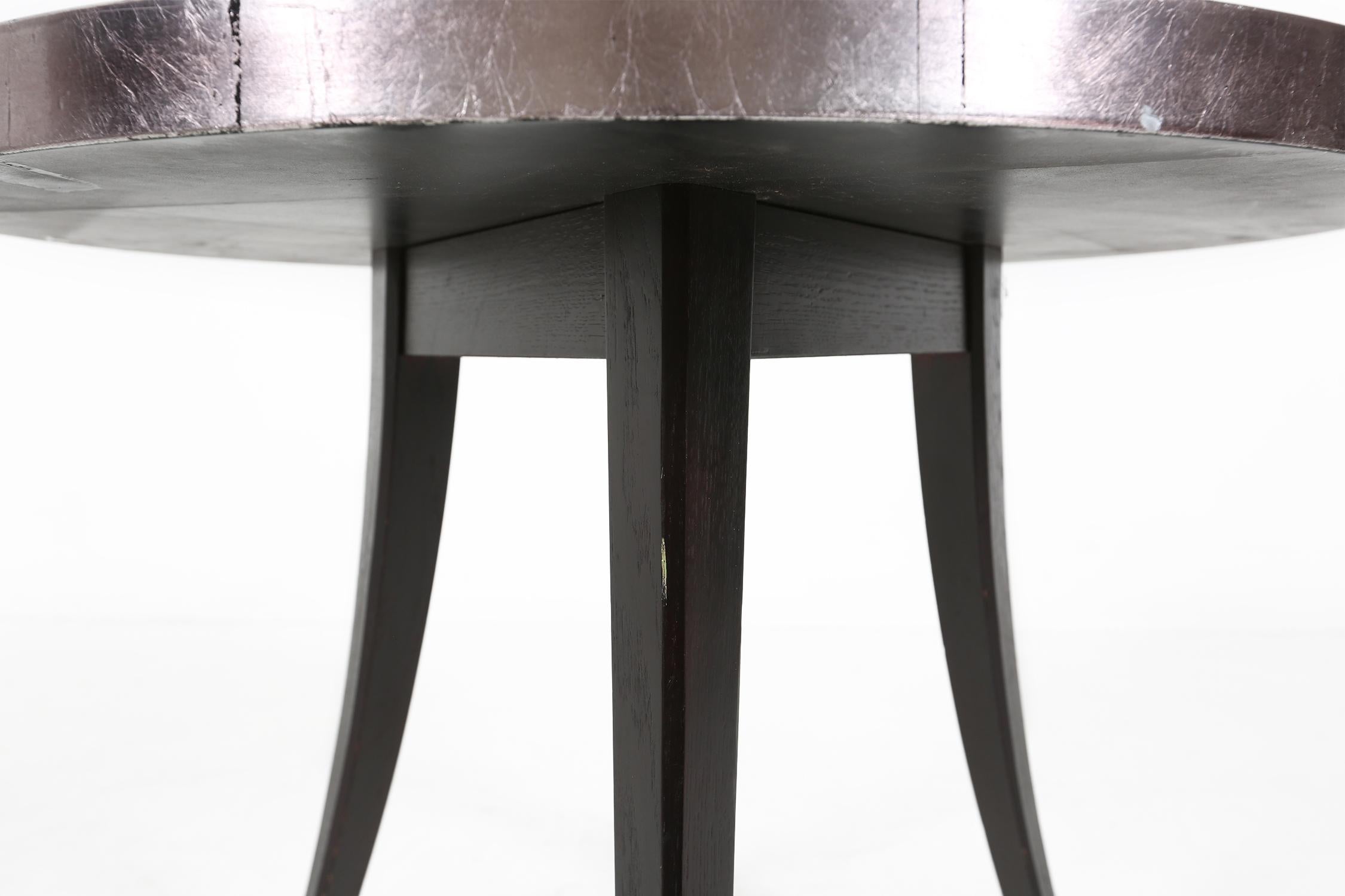 Table basse tripot vintage française des années 80 de l'ère spatiale en vente 2