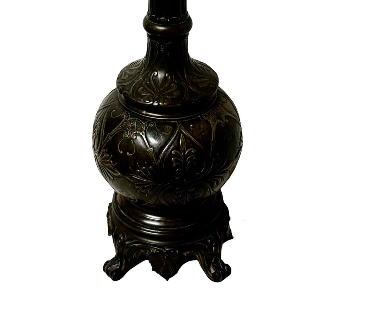 Französische Empire-Lampe, Vintage (Frühes 20. Jahrhundert) im Angebot