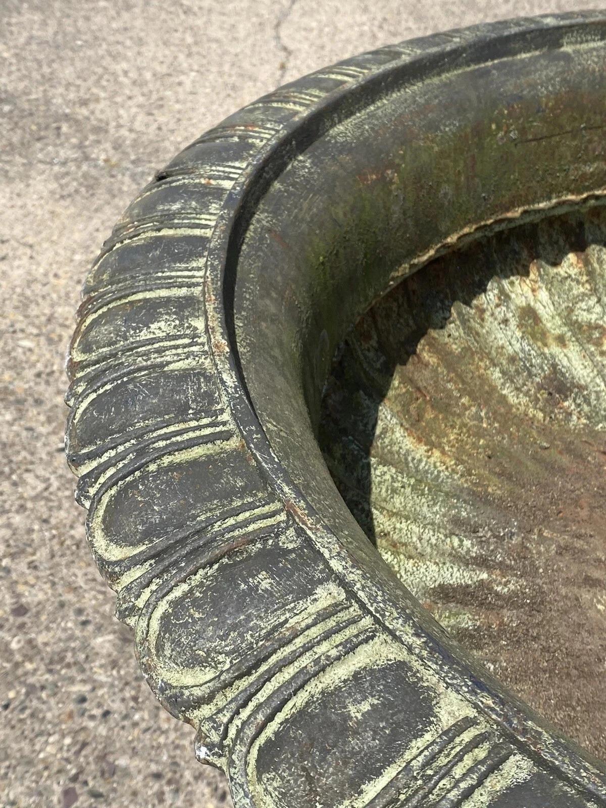 Vintage French Empire Large Cast Iron 42