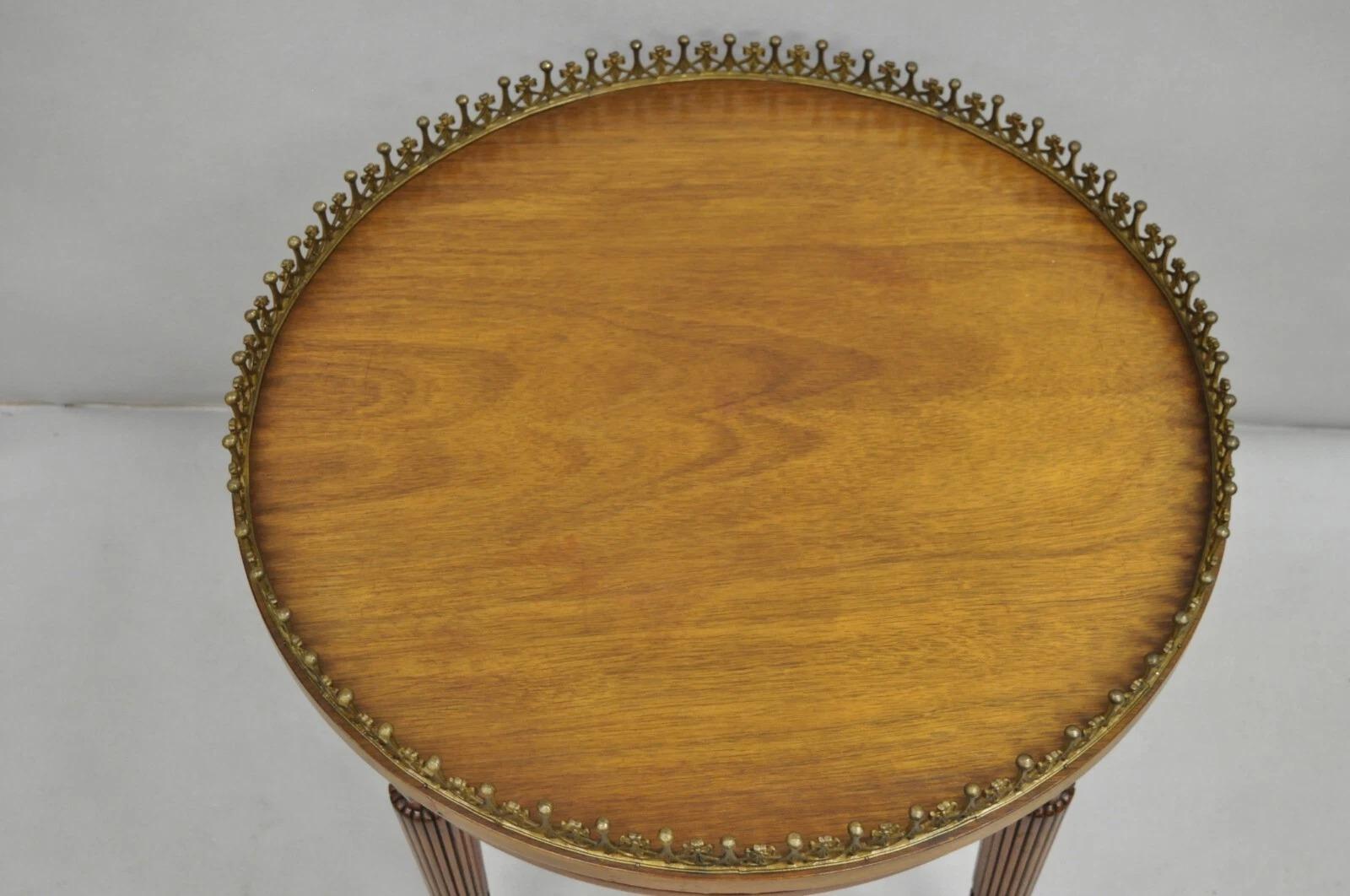 20ième siècle Vintage French Empire Mahogany 25