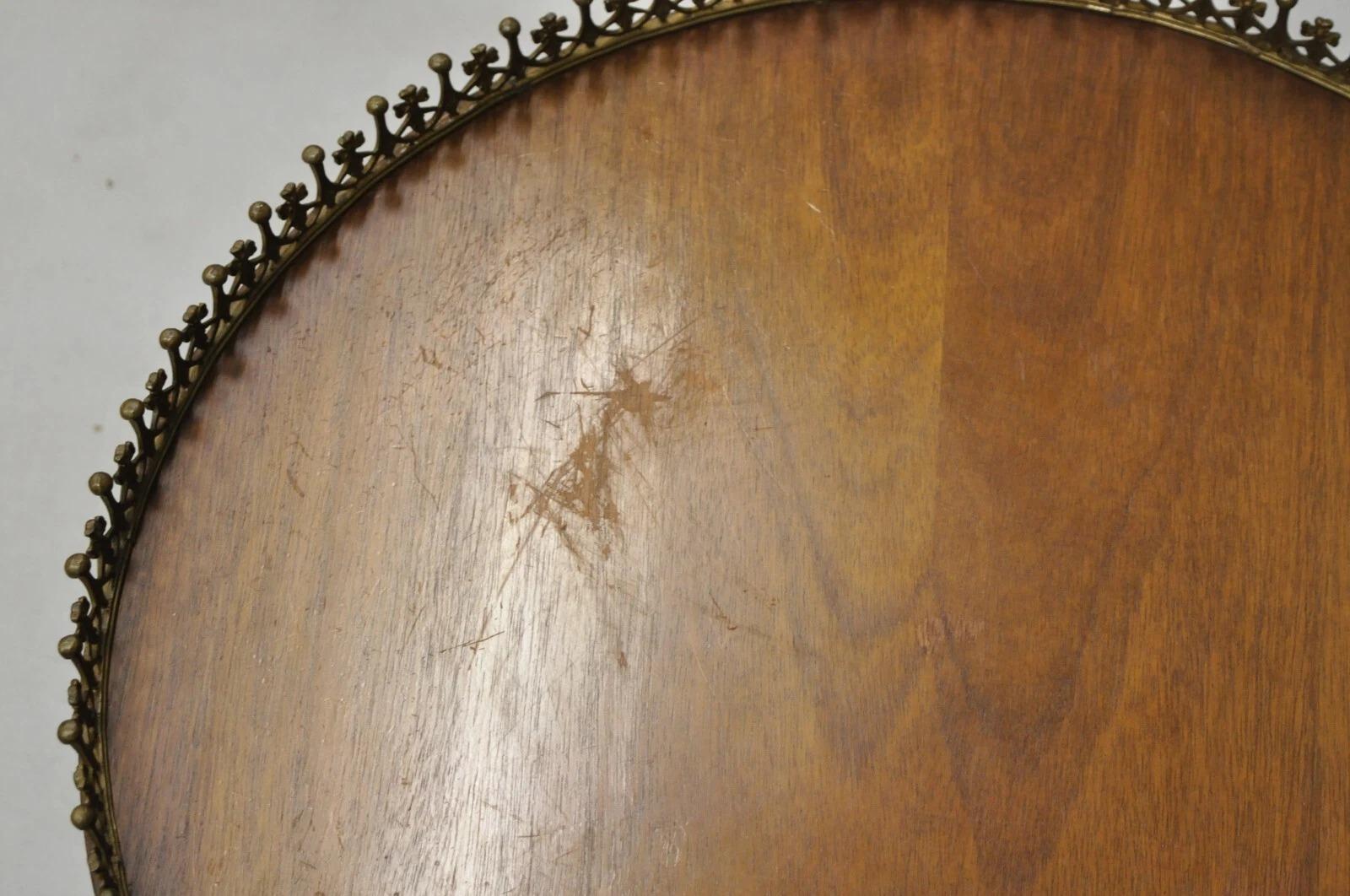 Laiton Vintage French Empire Mahogany 25