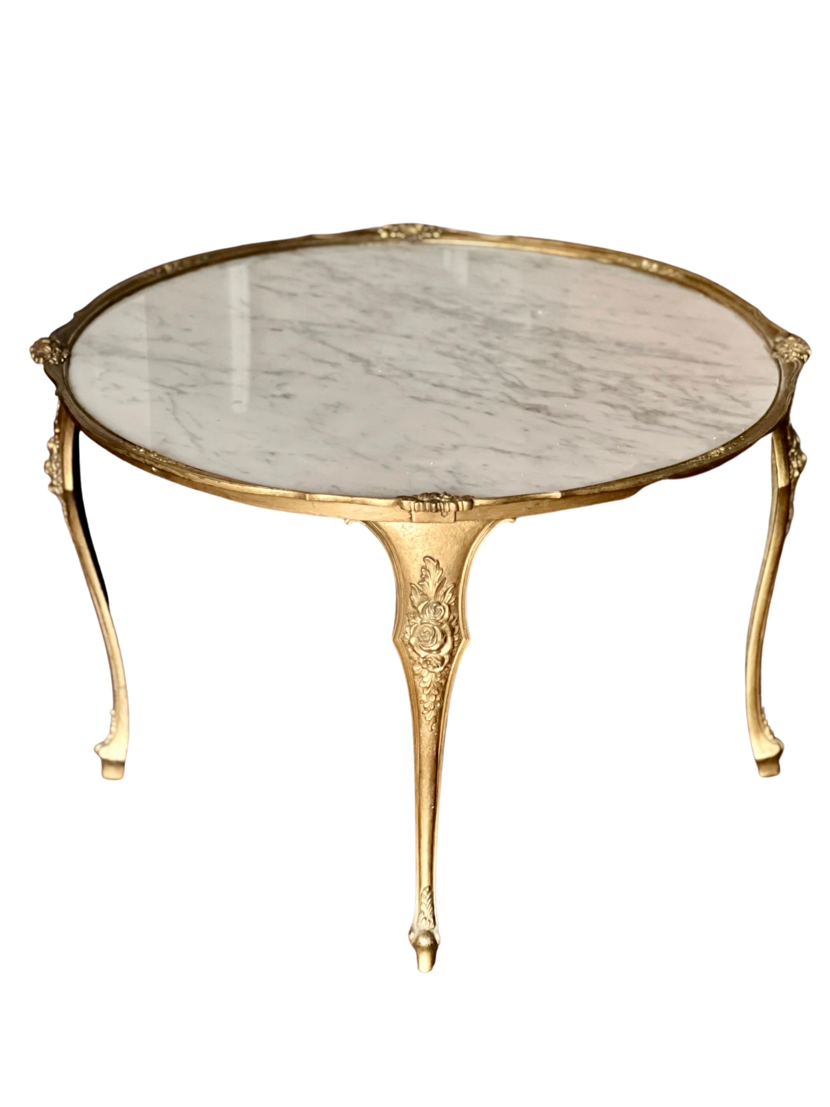 vintage french coffee table