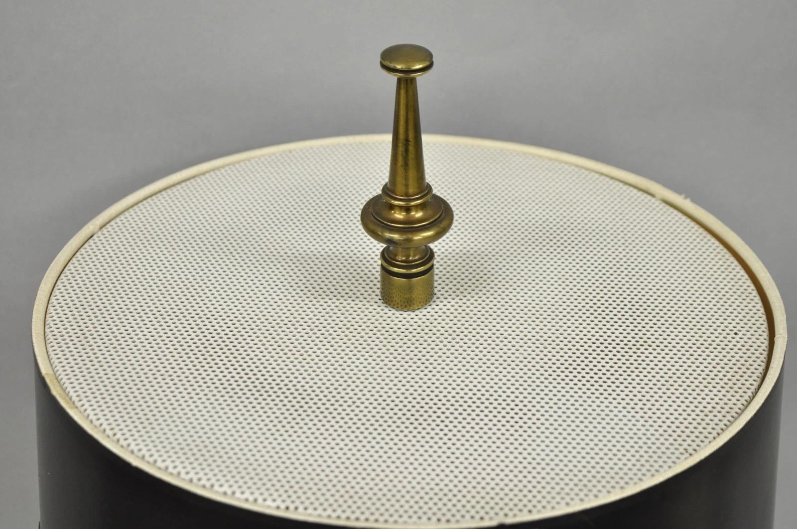 Lámpara de sobremesa Bouillotte de latón estilo Imperio francés vintage Latón en venta