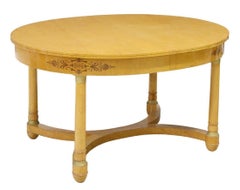 Vintage French Empire Style Extension Dining Table