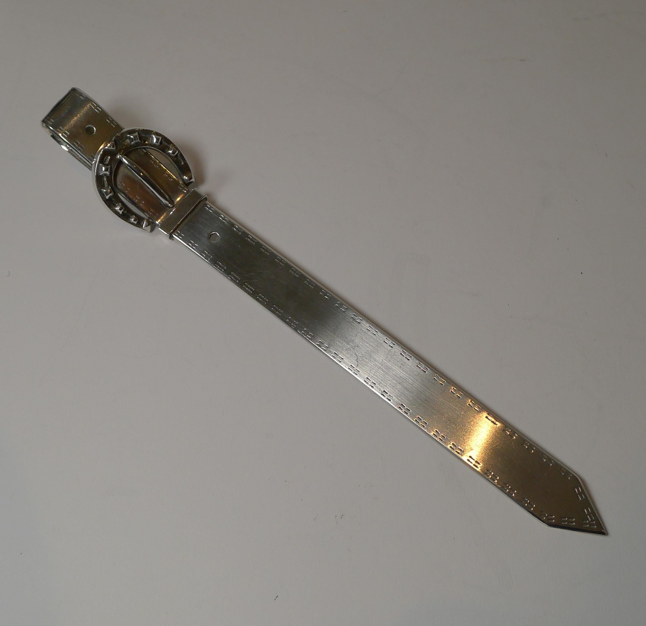 Vintage French Equestrian Letter Opener, Christian Dior, c.1970's In Good Condition For Sale In Bath, GB