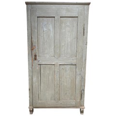 Vintage French Farm Cabinet