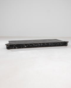 Vintage French Faux Marble Platform on Wheels