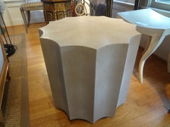 Vintage French Faux Stingray Table