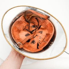 Vintage French Fire Fighter Helmet