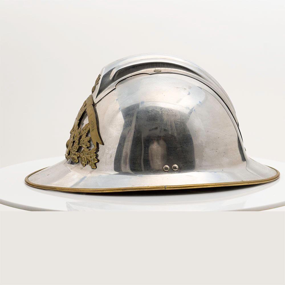 Metal Vintage French Fire Fighter Helmet