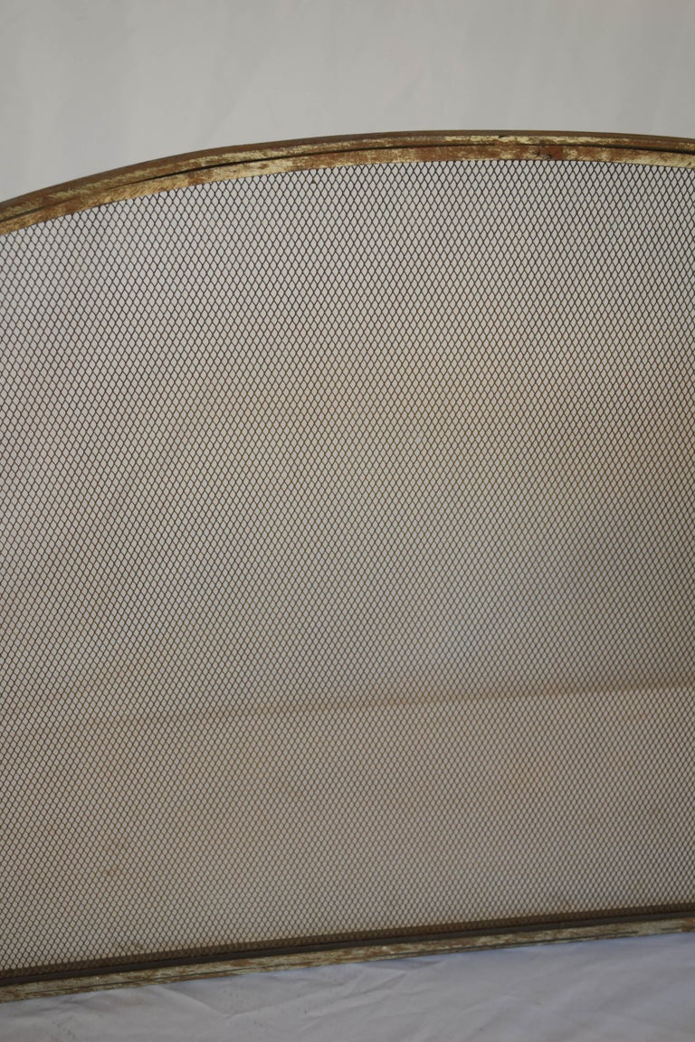 Vintage French Fireplace Screen At 1stdibs
