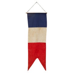 Vintage French Flag Banner c.1940