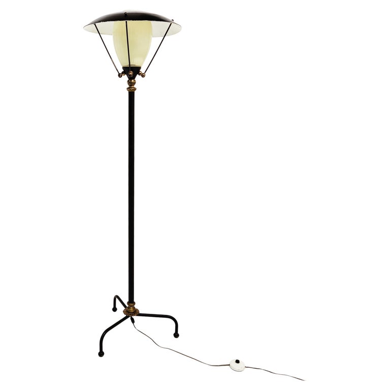 Vintage French Floor Lamp, 1950s at 1stDibs