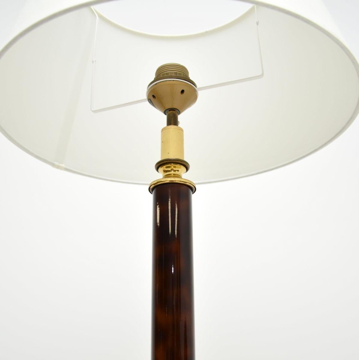 Mid-Century Modern Vintage French Floor Lamp by Le Dauphin For Sale