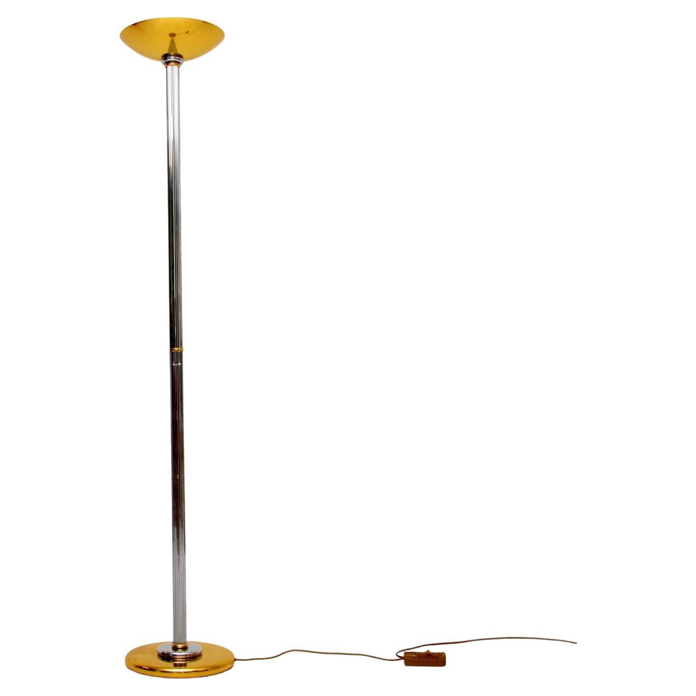 Vintage French Floor Lamp by Le Dauphin For Sale