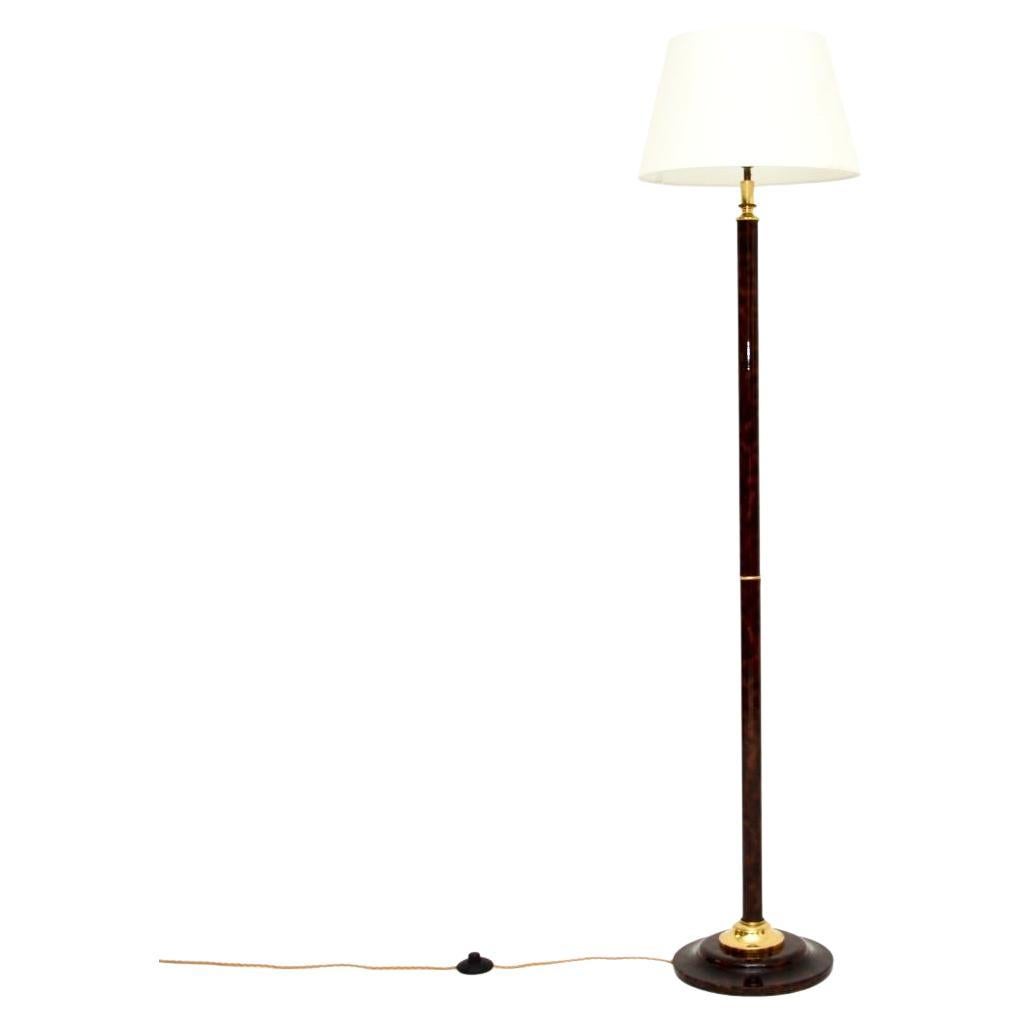 Vintage French Floor Lamp by Le Dauphin For Sale