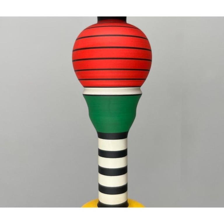 Lámpara de pie francesa vintage de Olivier Villatte, años 80 en venta 4