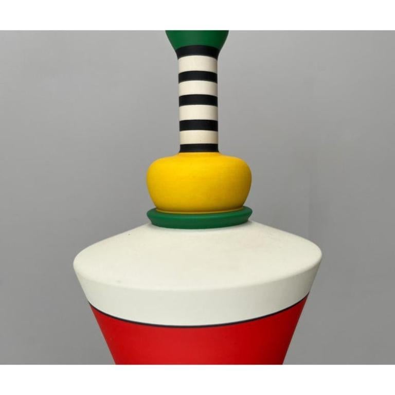 Lámpara de pie francesa vintage de Olivier Villatte, años 80 en venta 2