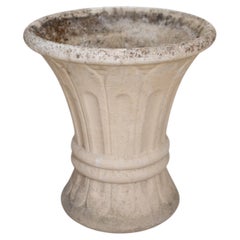 Vintage French Fluted Planter