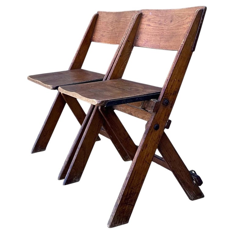 Vintage Französisch Klappstühle