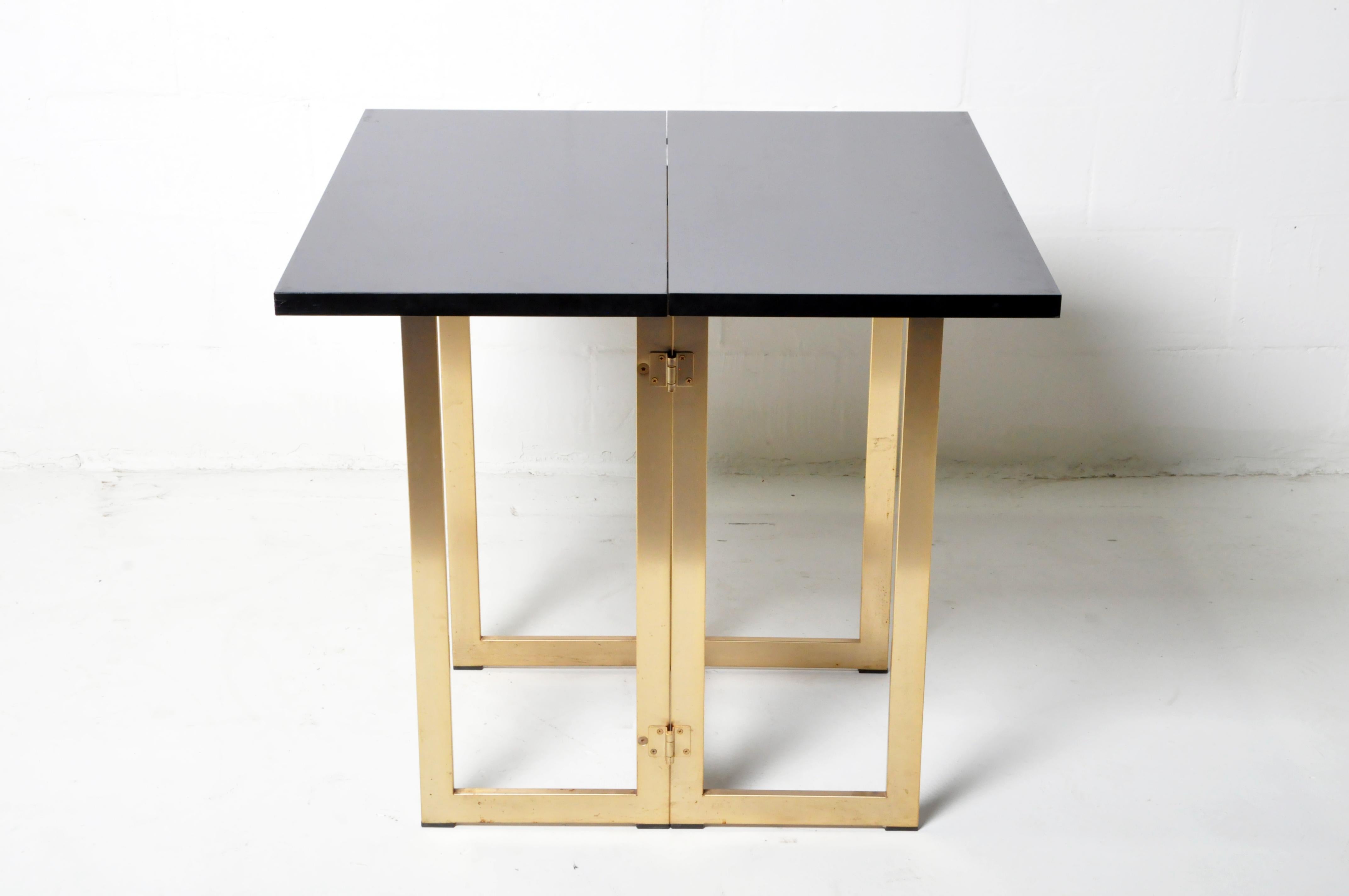 console folding table