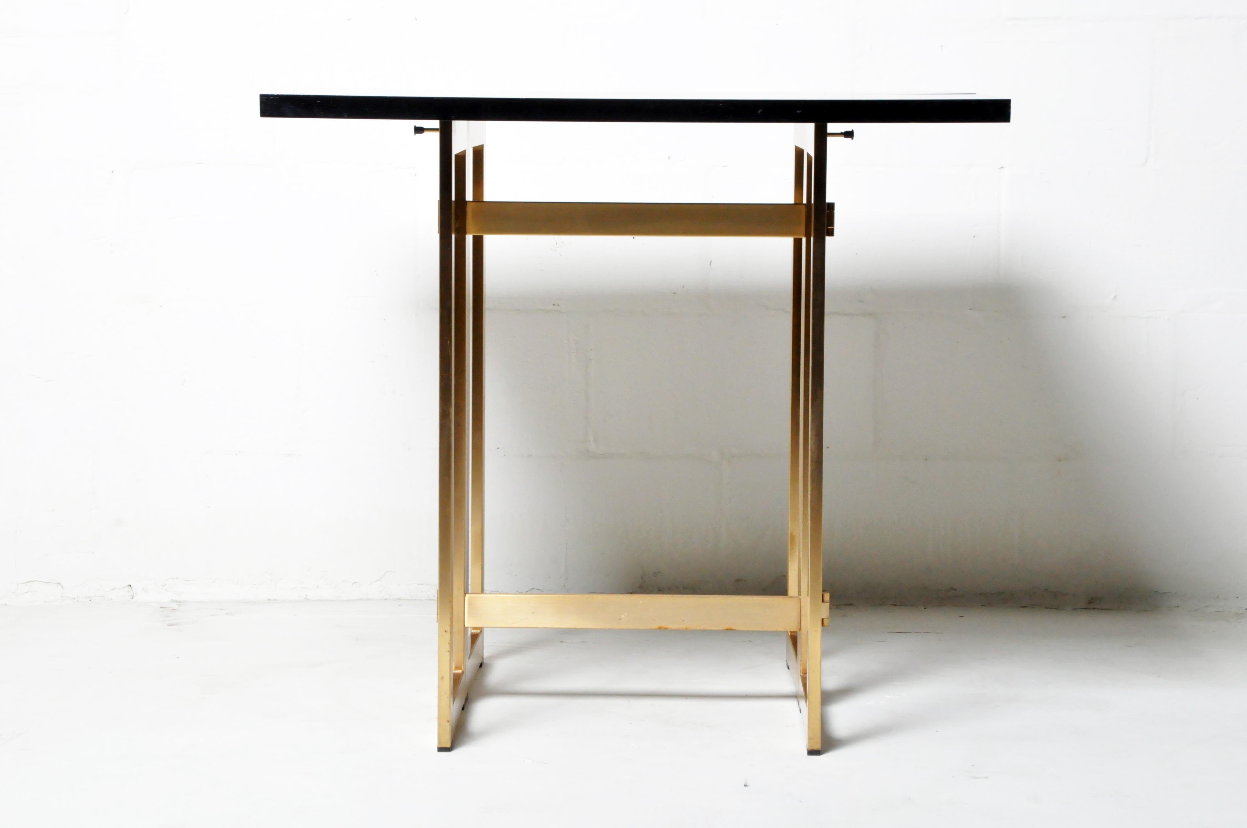 20th Century Vintage French Folding Console Table 