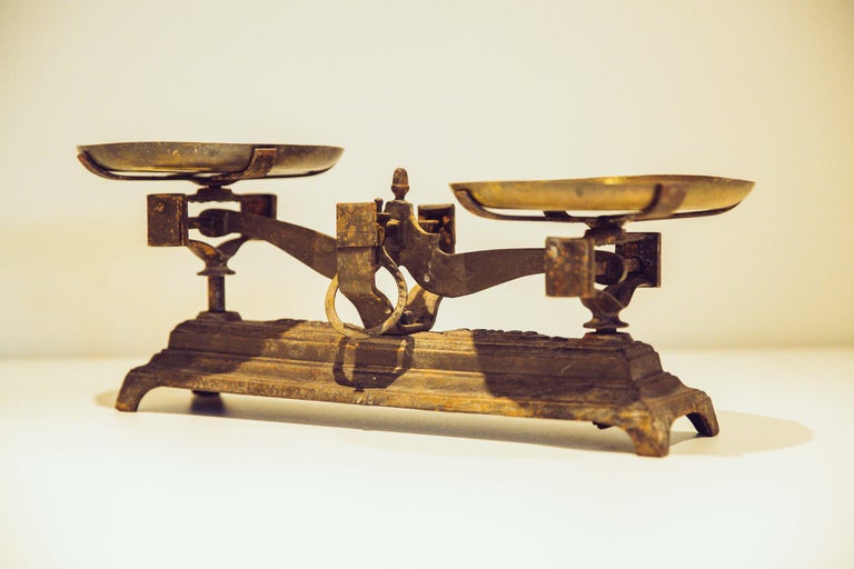 Vintage French Force Balance Scales For Sale at 1stDibs